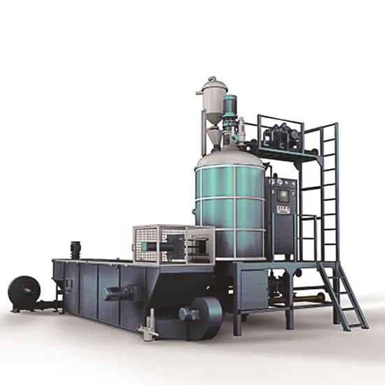 EPS Pre Expander Polystyrene Raw Material Beads Foaming Machine EPP Batch Pre-Expander