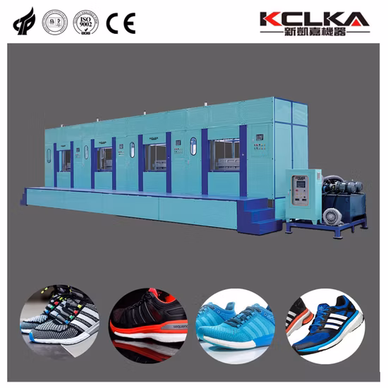 Nueva marca de máquina para fabricar suelas de calzado deportivo de espuma Etpu