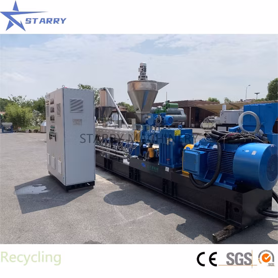 Máquina extrusora de doble husillo de plástico de polipropileno expandido con cuentas de espuma EPP/EPS/Epo de pellets de gránulos flexibles